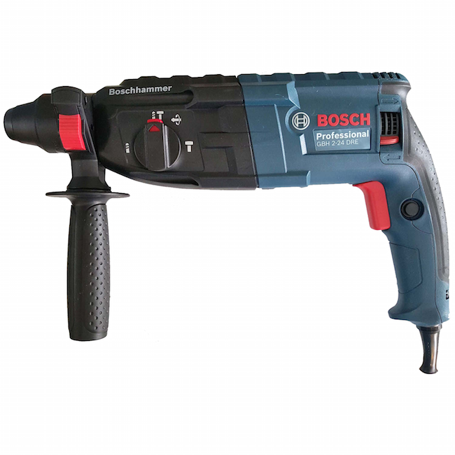 Bosch Rotary Hammer 24mm 790W 930rpm 3modes, GBH2-24DRE